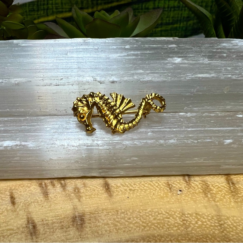 VTG| Napier Seahorse Brooch ✨